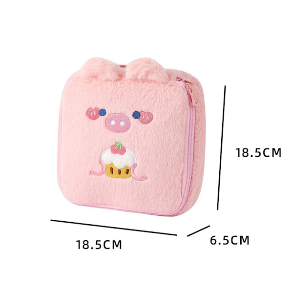 Sminkepose Kosmetisk Opbevaringspose ROSA pink
