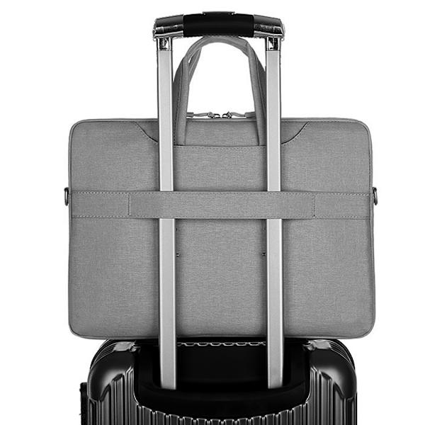 Laptop-skulderveske Kompatibel med 14\" laptop med polyester grey
