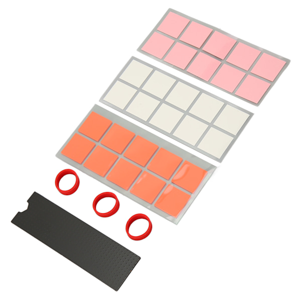 Laptop M.2 Kylfläns med Värmeledningsplatta Snabb Effektiv Värmeavledning M.2 Kylfläns SSD Kylare för PC