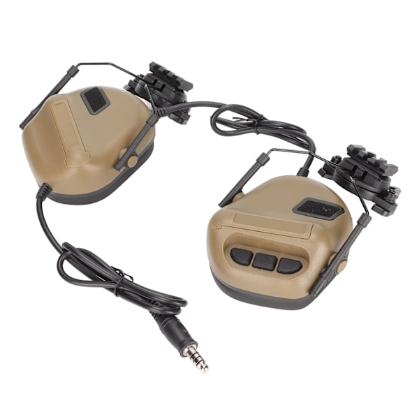 Militärt Headset Multifunktionella Militärradiohörlurar med Mikrofon för Utomhusjakt