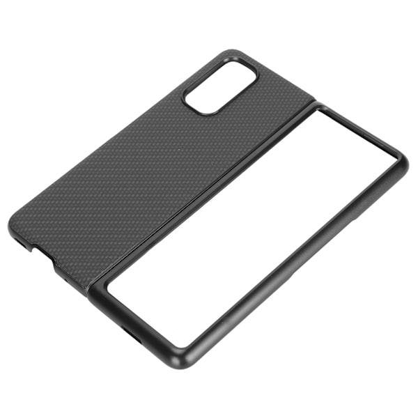 Carbon Fiber Tekstureret Telefoncover til Xiaomi MIX FOLD ABS Smartphone Beskyttelsesetui Sort