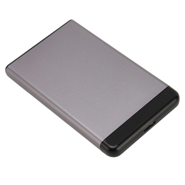 Extern hårddisk 2.5 tum USB3.0 5Gbps Överföring Plug and Play Ultratunn Mobil Hårddisk för Dator TV Telefon Grå 320GB