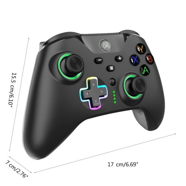 Uppslukande gameplay med trådlös 2,4G-kontroller Bärbar spelplatta speltillbehör Lämplig för XboxSeries X/S Red