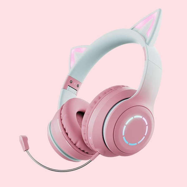 Bluetooth-kuulokkeet Langattomat kuulokkeet PINK