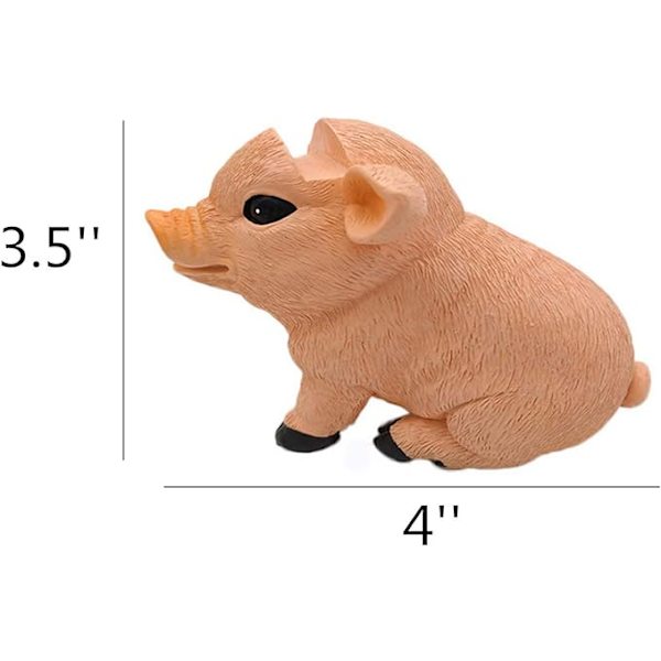 Creative Natural Resin Glasögonhållare Handgjord Nose Piggy Stand