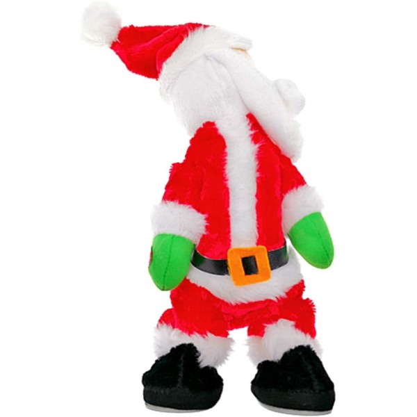 Santa Electric Legetøj, julemusikdukker danser og synger sjove julegaver med bløde svajende hofter