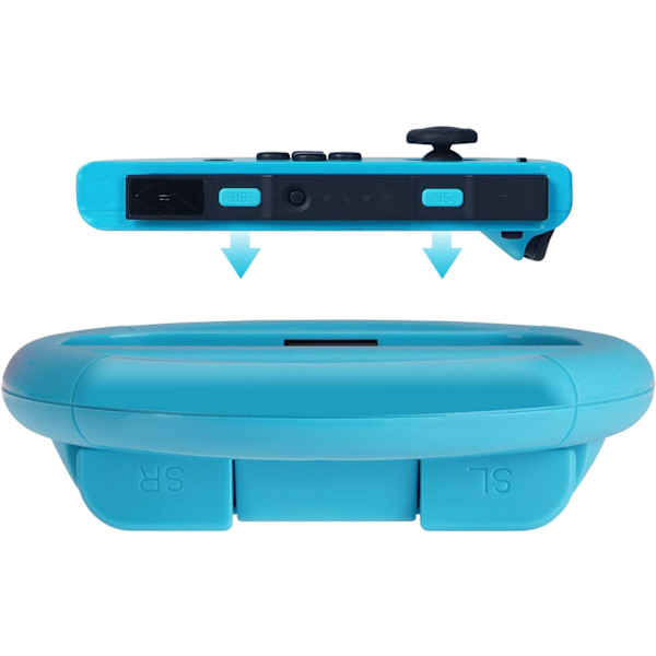 2 ratte til Nintendo Switch - Blå/Rød