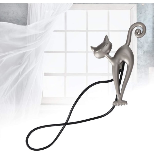 Curtain Tiebacks Metal Cat Formed Magnetic Clip