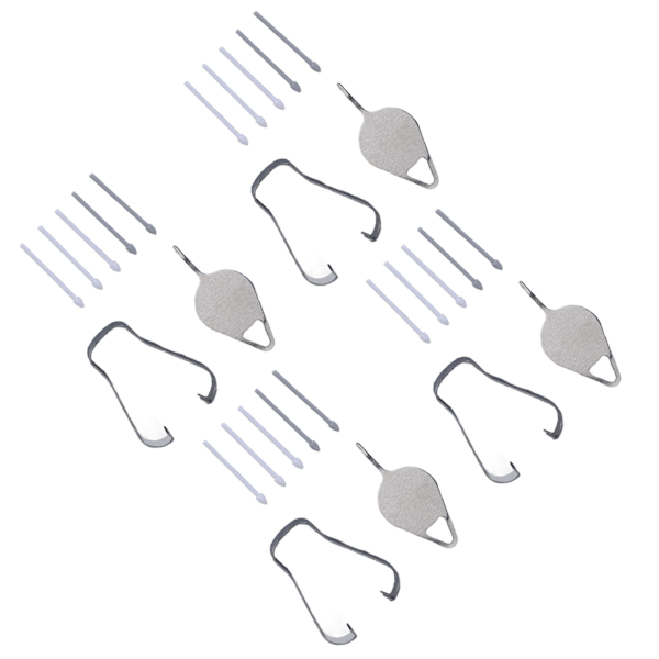 4 Sett Stylus Pennspisser Nettbrett Stylus Pennspisser Erstatningsverktøysett for Galaxy Tab S6 SMT860 SMT865