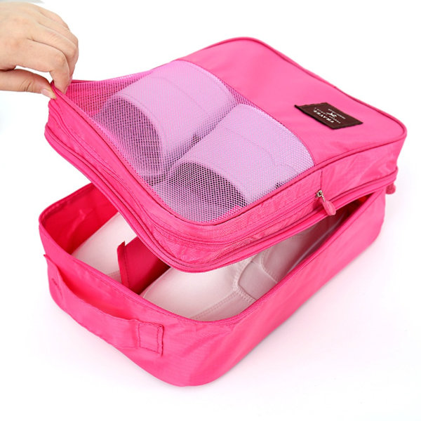 Underkläder BH Förvaringsväska Förvaringsskoväska ROSA pink