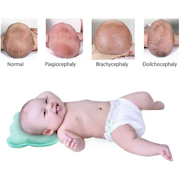 Nyfødt Pude - Baby til at sove, Blød Memory Foam Baby