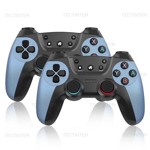 Bluetooth trådløs gamepad til Switch Pro Controller Kompatibel til Switch Oled / Switch Lite For Mandos Nintendo Switch Console 2pcs Green