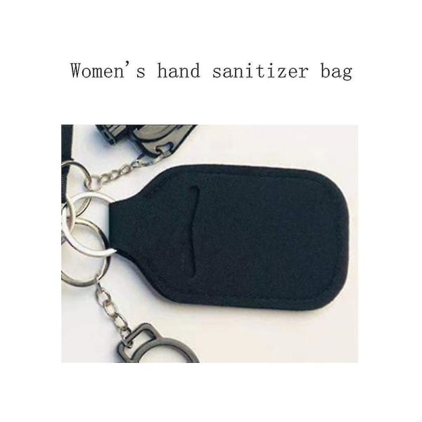 1 Hel Set Självförsvar Nyckelring Set För Kvinnor Säkerhetslarm Portable