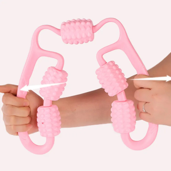 Yoga träningsenhet Pilates Fitness träning yoga utrustning blå 245*180*44mm pink