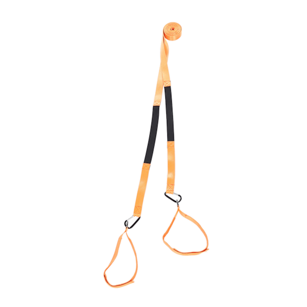 Ski Sele Orange Nylon D Krog Design Krog og Løkke Let at Bruge Ski Sikkerhedssele til Træning