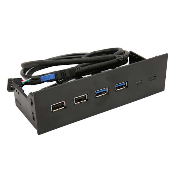 USB Frontpanel 2 USB2.0 2 USB3.0 Höghastighetsöverföring 5.25in Datorexpansionskort 4 Portar
