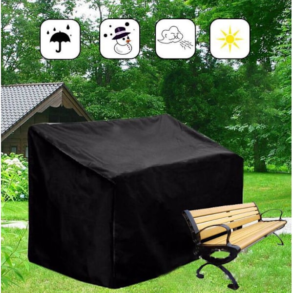 Vattentätt Uteplatsöverdrag 2/3/4-sits Soffa Loveseat Möbelöverdrag