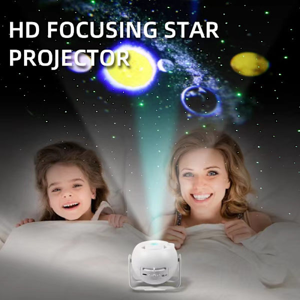 Tähtiprojektori LED - Galaxy Star -projektori