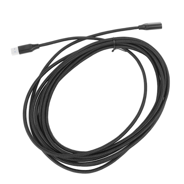 Nylonflätad datakabel USB 3.0 hane till hona höghastighetsdataöverföringskabel för datorer, surfplattor och telefoner