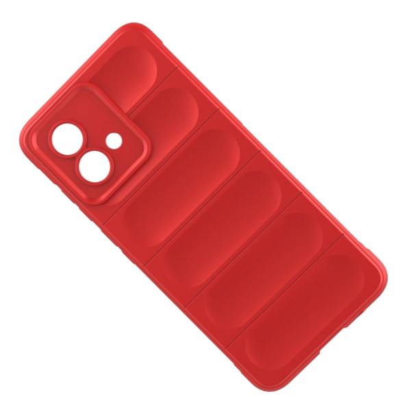 SKALO Motorola Moto G84 5G Rugged Bumpers TPU-Skal Röd