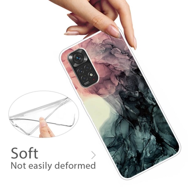 SKALO Xiaomi Redmi Note 11 Marmor TPU-skal - Motiv 3 multifärg