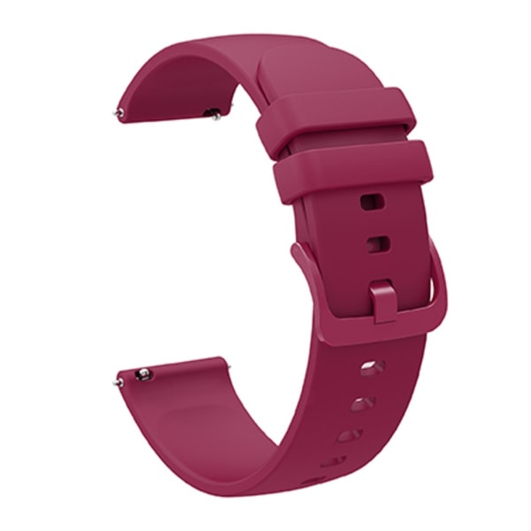 SKALO Silikonarmband till Huawei Watch GT 2 46mm - Fler färger Vin, röd