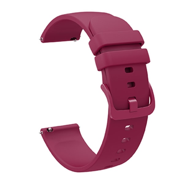 SKALO Silikonearmbånd til Samsung Watch 4 Classic 46mm - Vælg farve Wine red