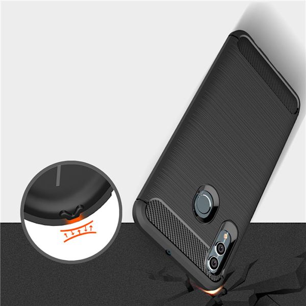 Stöttåligt Armor Carbon TPU-skal Huawei P Smart 2019 - fler färger Svart