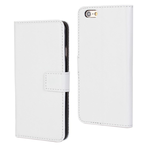 Plånboksfodral i PU-Läder till iPhone 6/6S PLUS White