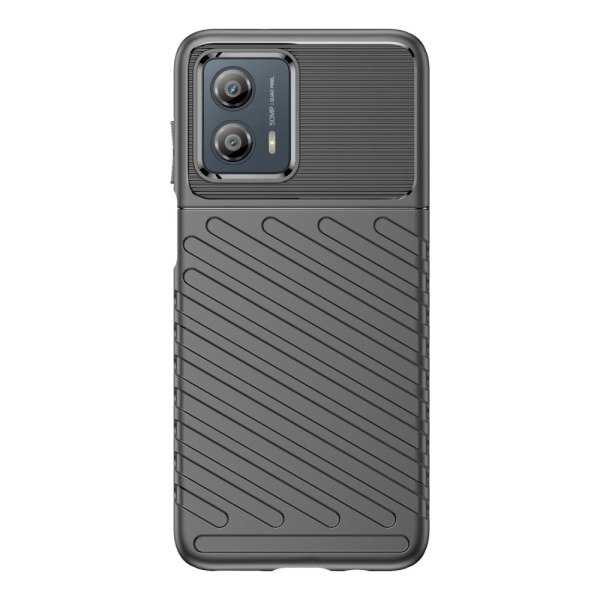 SKALO Motorola Moto G53 5G Twill TPU kuori - - Musta Black