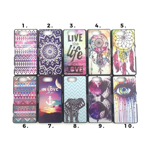 Skal med motiv Sony Xperia Z3 Compact MultiColor Motiv 5