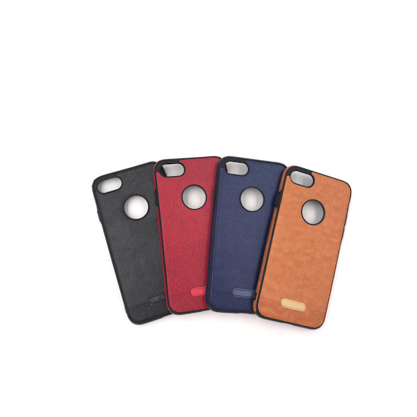 Läderimitation iPhone 7/8 Light brown