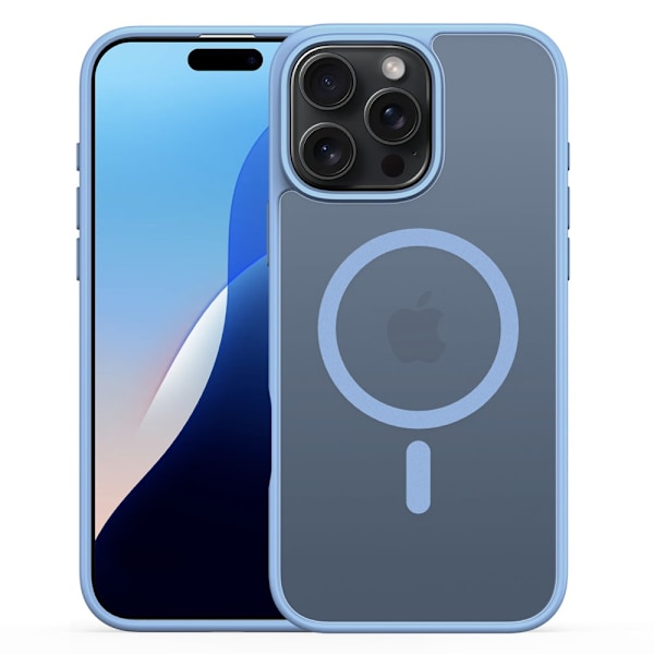 DUX DUCIS iPhone 16 Pro Yind Series Matte Finish Cover - Blå Blue