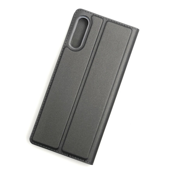 Plånboksfodral Ultratunn design Sony Xperia L4 - fler färger Mörkgrå