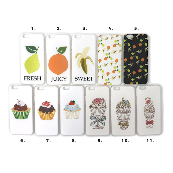 Skal med motiv iPhone 6/6S MultiColor #8