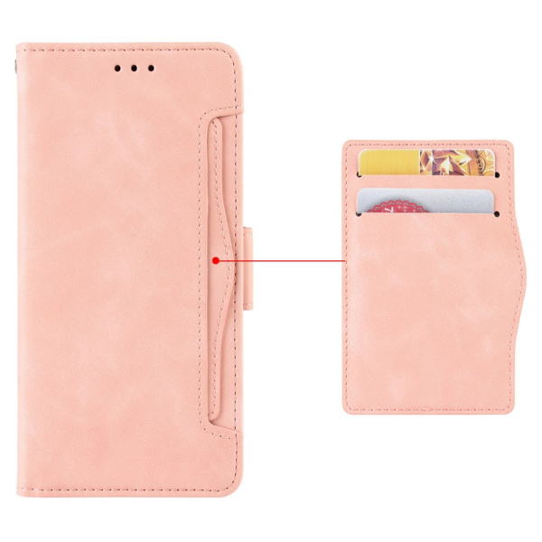 SKALO Samsung A54 5G 6-RUM Pungetaske - Pink Pink