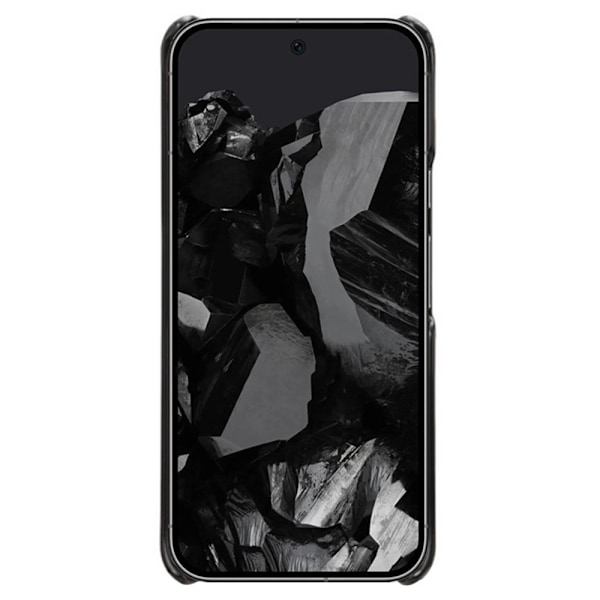 SKALO Google Pixel 9 Pro XL PU Läder Skal med Korthållare/Plånbok - Svart Svart