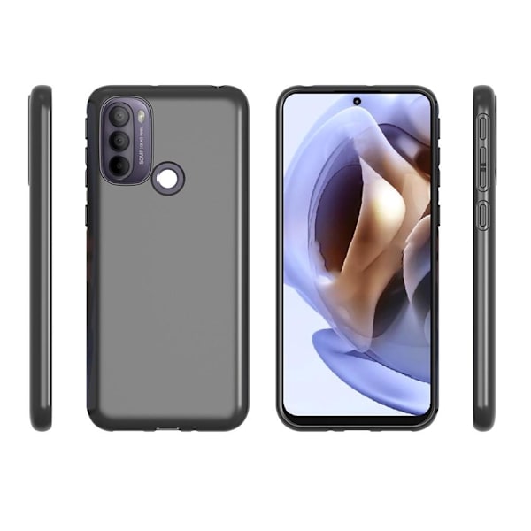 SKALO Moto G31 / G41 Ultratunn TPU-Skal Black