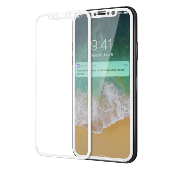 SKALO iPhone 11 Pro FULL-FIT Hærdet Glas Skærmbeskyttelse - Vælg Black