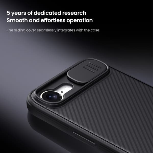 NILLKIN CamShield Pro Series Cover til iPhone 17e - Sort Black