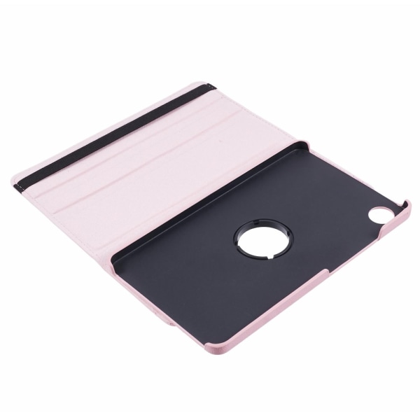 SKALO Samsung Tab A9 360 Litchi Flip Cover - Pink Pink