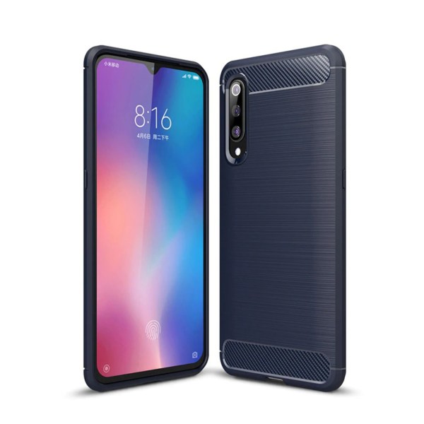 Stöttåligt Armor Carbon TPU-skal Xiaomi Mi 9 Black