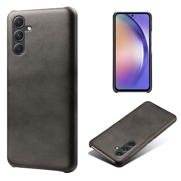 SKALO Samsung A35 5G PU-Läder Skal - Grå grå