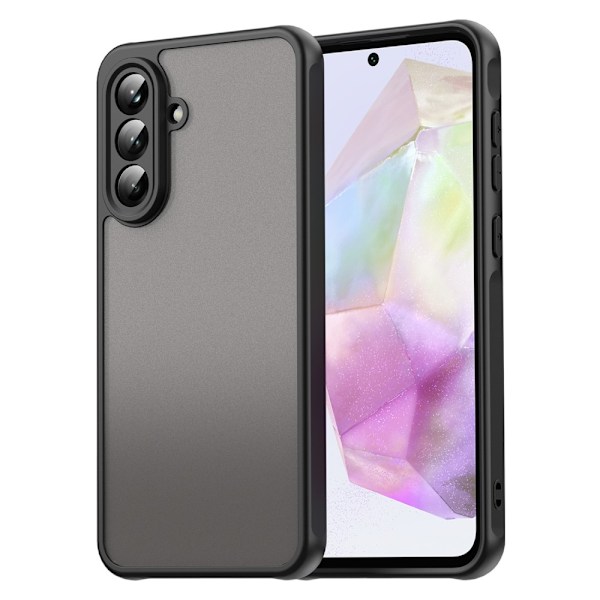 SKALO Samsung A36 5G Color Bumper Frosted Skal - Svart Svart