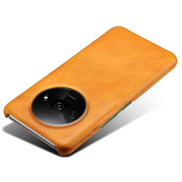 SKALO Xiaomi Redmi A3 PU-Läder Skal - Ljusbrun Ljusbrun