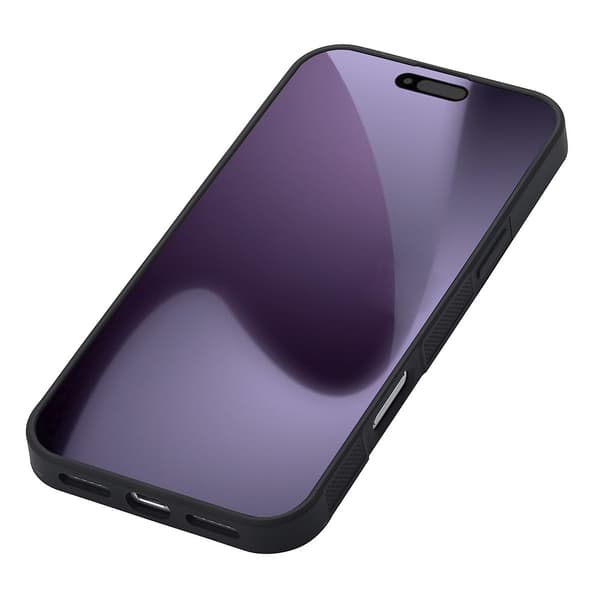 LC.IMEEKE Carbon Fiber Cover til iPhone 18 Pro Max - Sort Black