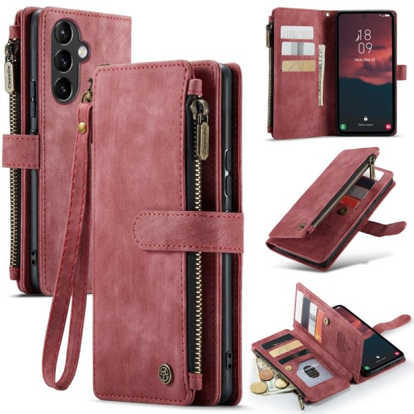 CaseMe Samsung A54 5G CaseMe Big Wallet Plånboksfodral - Röd Röd