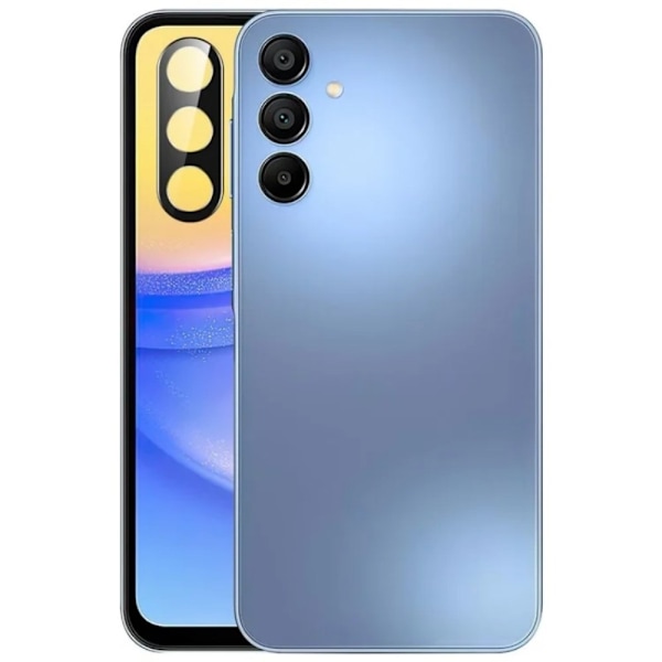 SKALO Samsung A26 3D Linsskydd/Kameraskydd Härdat Glas - Svart Svart