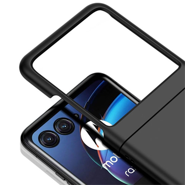 SKALO Motorola Razr 40 Ultra 5G Ultratunn Skin-touch Fold Skal - Mörkblå Mörkblå