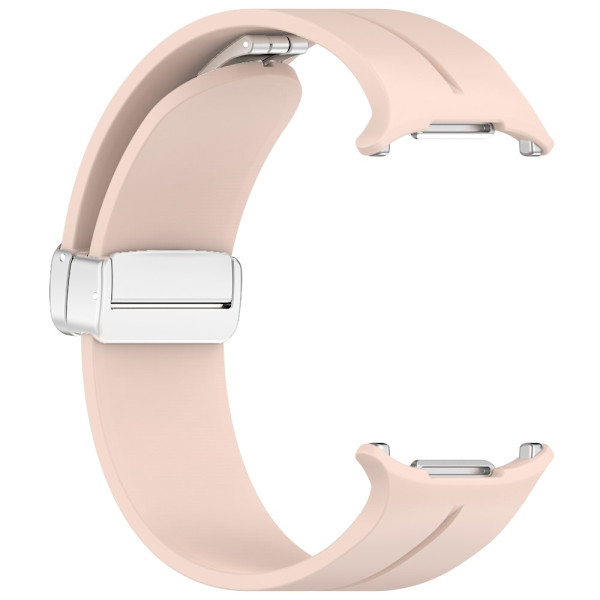 SKALO Silikonearmbånd metallspænde Samsung Watch Ultra 47mm - Vælg farve Pink